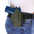 Coldre Destro OWB BRFORCE Golias para Plataforma Taurus® Serie 900 - Verde - Bazar Militar - Manaus - Amazonas - BRFORCE - Equipamento Tático - Coldre - Cintura - Coldre Externo - Taurus - CAC - Stand - Transporte - Segurança - Proteção - Atirador - Milit