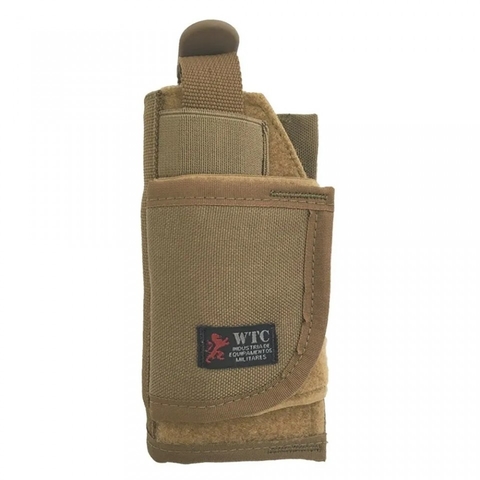 Coldre Tático Universal Modular WTC - Marpat Coyote - Coldre Tático - Coldre Modular - Sistema Molle - Tático - Modular - Molle - Policia - Exercito - Segurança - Escolta - Guarda - Militar - Coldre para Colete - Bazar Militar - Manaus - Amazonas