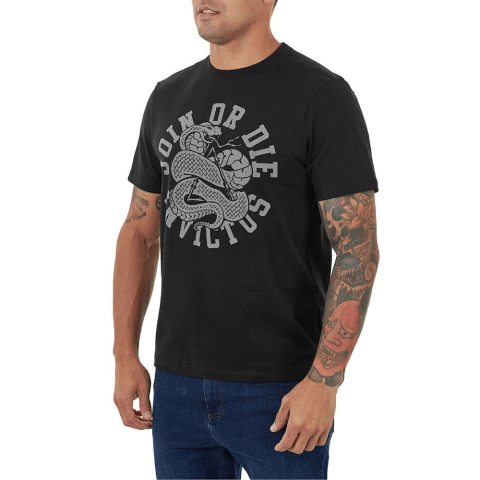 Camiseta Concept Unity Invictus - Preto - Bazar Militar - Manaus - Amazonas - Invictus - Vestuario - Camisa - Concept - Camisa Concept - Dia a Dia - Casual - Leve - Conforto
