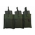 Bolso Tático Porta Canguru Triplo para 5.56 WTC - Verde Oliva - Bazar Militar - Manaus - Amazonas - WTC - Equipamento Tático - Tático - Militar - Colete - Modular - Bolso Modular - Bolso Canguru - 5.56 - Porta Carregador