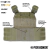 Capa de Colete Plate Carrier em Cordura 1000 Evolution 2P Forhonor - Olive Drab - Bazar Militar - Manaus - Amazonas - Forhonor - Equipamento Tático - Tático - Militar - Colete - Colete Plate - Plate Carrier - Modular - Molle - Cordura - Cordura 1000 - Ope