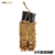 Porta Carregador de Fuzil Fast Mag em Cordura 1000-35 para 5.56 / 7.62 Forhonor - Coyote - Bazar Militar - Manaus - Amazonas - Forhonor - Equipamento Tático - Acessório - Porta Carregador - Carregador de Fuzil - Carregador de  Fuzil - 5.56 - 7.62 - 5.56/7
