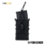 Porta Carregador de Fuzil Fast Mag em Pol. e Cordura 1000-1 para 5.56 / 7.62 Forhonor - Black - Bazar Militar - Manaus - Amazonas - Forhonor - Equipamento Tático - Acessório - Porta Carregador - Carregador de Fuzil - Carregador de  Fuzil - 5.56 - 7.62 - 5