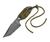Faca Tática Jiboia com Pederneira - BR Force - Faca Tática - Faca Full tang - Faca - Caça - Pesca - Tático - Militar - Full Tang - Camping - Trilha - Pederneira - Iniciador de Fogo -  Aventura - Operacional - Sobrevivência - Selva - Exercito - Bazar Milit