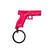 Chaveiro Holster Bélica - Rosa - Chaveiro Glock - Glock - Glock Rosa - Tático - Militar - Suvenir - Decoração - Bazar Militar - Manaus - Amazonas 