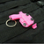 Chaveiro Holster Bélica - Rosa - Chaveiro Glock - Glock - Glock Rosa - Tático - Militar - Suvenir - Decoração - Bazar Militar - Manaus - Amazonas 