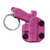 Chaveiro Holster Bélica - Rosa - Chaveiro Glock - Glock - Glock Rosa - Tático - Militar - Suvenir - Decoração - Bazar Militar - Manaus - Amazonas 