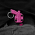 Chaveiro Holster Bélica - Rosa - Chaveiro Glock - Glock - Glock Rosa - Tático - Militar - Suvenir - Decoração - Bazar Militar - Manaus - Amazonas 