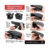 Coldre Hammer I PRO MID-RIDE Bélica - Preto - Bazar Militar - Manaus - Amazonas - Bélica - Equipamento Tático - Coldre - Coldre de Perna - Coldre Externo - Externo - Polímero - Militar - Polícia