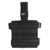 Plataforma Modular de Perna WTC - Preto - Bazar Militar -  Manaus - Amazonas - WTC - Equipamento Tático - Tático - Militar , Polícia - Carregador - Coldre - Modular - Molle - Cordura - Placa de Perno - Plataforma de Perna - CAC - Stand