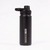 Garrafa Térmica Sonic 3.0 500ml Invictus - Preto - Bazar Militar - Manaus - Amazonas - Invictus - Hidratação - Garrafa - Agua - Camping - Fit - Treino - Corrida - Dia a Dia - Garrafa de Agua - Térmica - Garrafa Térmica - Inox - CAC - Stand