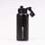 Garrafa Térmica Warrior 3.0 950ml Invictus - Preto - Bazar Militar - Manaus - Amazonas - Invictus - Hidratação - Garrafa - Água - Camping - Fit - Treino - Corrida - Dia a Dia - Garrafa de Agua - Térmica - Garrafa Térmica - Inox - CAC - Stand