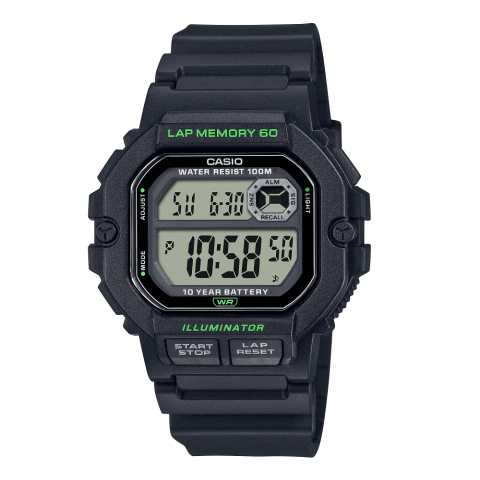 Relógio Casio G-Shock Standard Digital WS-1400H-1AVDF-SC - Bazar Militar - Manaus - Amazonas - Casio - G-shock - Casio/G-Shock - Relógio - Pulso - Relógio de Pulso - Relógio Casio - Relógio G-Shock - Tático - Relógio Tático - Unissex - Dia a Dia
