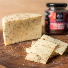 Queijo artesanal Alagoa-MG - Temperado (parmesão) 500g - comprar online