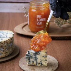 Gorgonzola de colher + Geleia de Damasco - comprar online