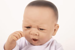 Cabeza del bebote santi sin gorro