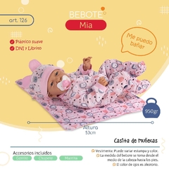 infografia de caracteristicas del bebote, la informacion esta detallada en el texto 