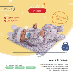 infografia de caracteristicas del bebote, la informacion esta detallada en el texto 