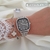 C7029 KIT LINDEN FEMININO SILVER- BLACK
