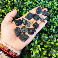 Turmalina preta bruta - Proteção - para carregar no bolso - loja online