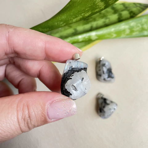 Pingente Pedra da Lua - Autoconhecimento