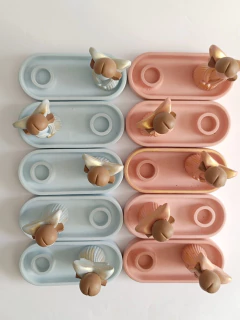 Altar Anjo da Guarda - Anjo + Cristais + Bandeja - Ametysta - Loja de Cristais 