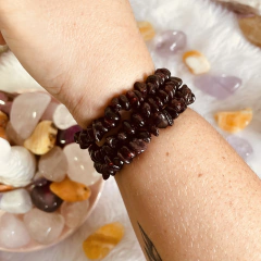 Imagem do Pulseira de Granada - Poder Pessoal