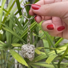 Chaveiro de Pirita - Pedra da Prosperidade e Riqueza - comprar online