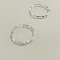 Brinco Argola em Prata - 1,9 cm - comprar online