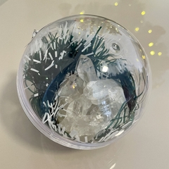Bola com Cristal - Enfeite de Natal - loja online