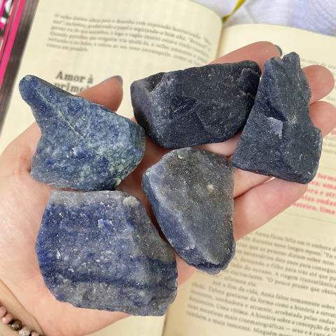 Quartzo Azul - Pedra Bruta - Tranquilidade