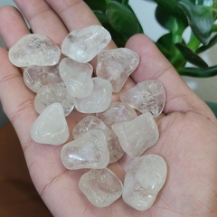 Quartzo Branco - pedra rolada - Expansão e Clareza - loja online