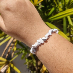 Pulseira de Howlita - Calma e Paciência - comprar online