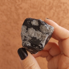 Obsidiana flocos de neve - pedra bruta na internet