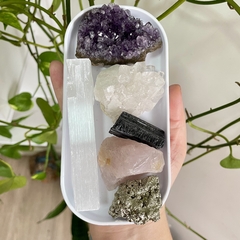 Imagem do Kit Iniciantes - Cristais para Prosperidade, Proteção, Amor e Boas Vibrações!