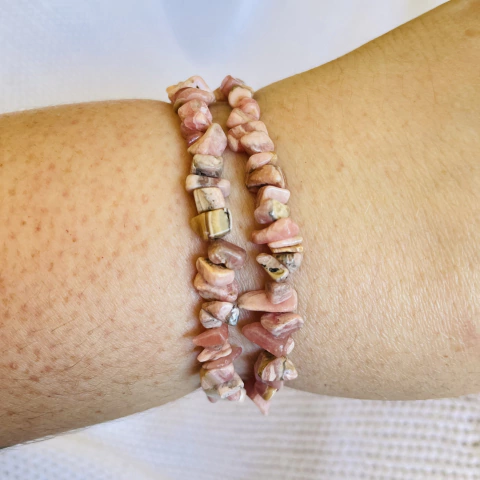 Pulseira de Rodocrosita - autoestima na internet