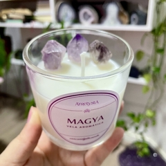 Magya - Vela Aromática Vanilla + Ametista na internet