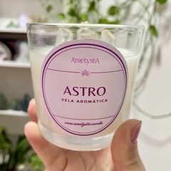 Astro - Vela Aromática Âmbar + Quartzo Branco na internet
