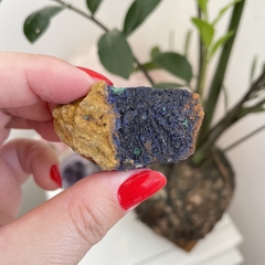 Azurita com Malaquita - Sabedoria - Pedra bruta - comprar online