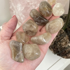 Citrino Natural - Prosperidade - Pedra rolada