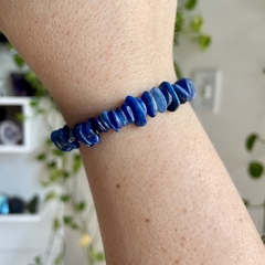 Pulseira de Cianita Azul