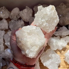 Drusa de Cristal Quartzo Branco - Purificação e Expansão na internet
