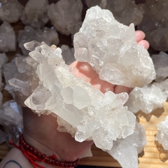 Drusa de Cristal Quartzo Branco - Purificação e Expansão - comprar online