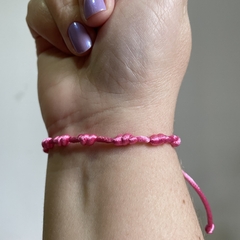 Pulseira 7 nós do Amor - Ametysta - Loja de Cristais e Produtos de Bem Estar, Holísticos e Místicos