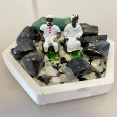 Pretos Velhos Altar - Cristais + Imagens + Suporte na internet