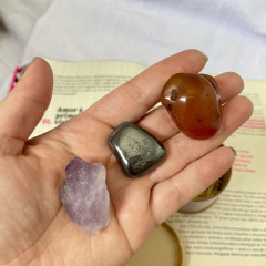 Kit Signo Áries ♈ - Ametysta - Loja de Cristais e Produtos de Bem Estar, Holísticos e Místicos