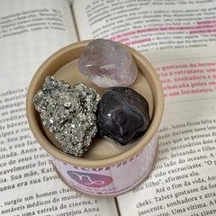 Kit Signo Capricórnio ♑️ - Ametysta - Loja de Cristais e Produtos de Bem Estar, Holísticos e Místicos