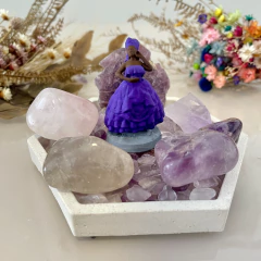 Nanã Altar - Cristais + Imagem + Suporte na internet