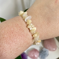 Pulseira de Calcita Amarela - Manifestação dos desejos - comprar online