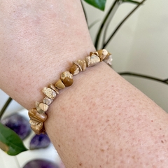 Pulseira de Jaspe Paisagem - Regeneração